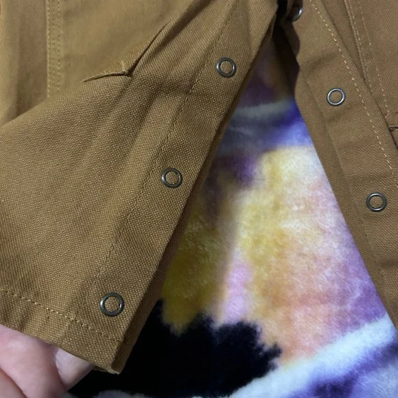 Carhartt Kids Overalls in Rich Brown - Picture 5 of 7